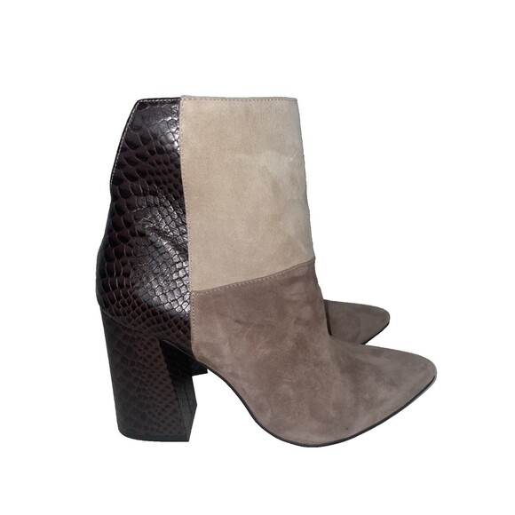 Chinese Laundry Kristin Cavallari Santorini Heeled Ankle Boots size 9.5 Leather - Picture 2 of 13